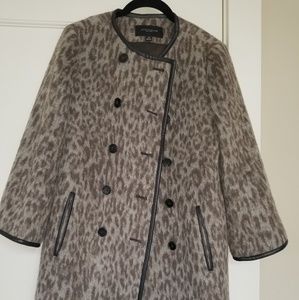 Animal Print Topcoat